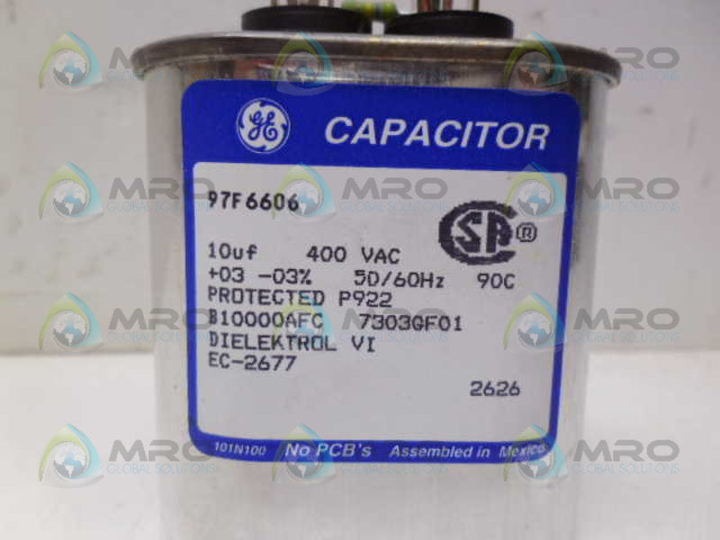 GENERAL ELECTRIC 97F6606 CAPACITOR 10uF *NEW NO BOX*