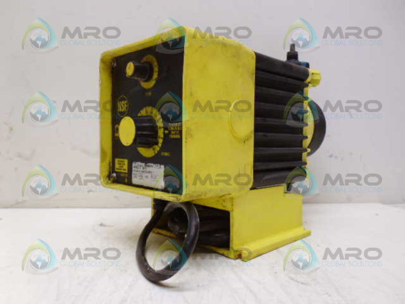 MILTON ROY B131 ELECTROMAGNETIC DOSING PUMP *USED*