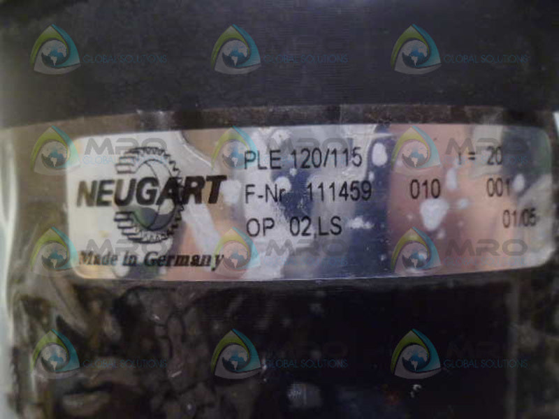 NEUGART PLE120/150 GEARHEAD MOTOR *NEW NO BOX*