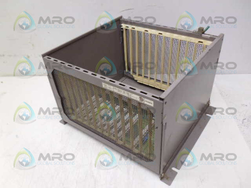 SIEMENS 505-6508 8-SLOT I/O RACK (AS PICTURED) *USED*