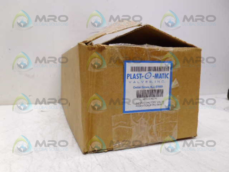 PLAST-O-MATIC BST075V-NC-PV PVC SHUTOFF VALVE 3/4" *NEW IN BOX*