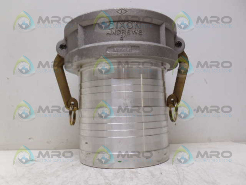 DIXON ANDREWS 600-C FEMALE COUPLER 6" *NEW NO BOX*