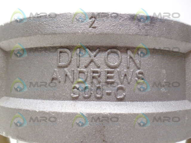 DIXON ANDREWS 600-C FEMALE COUPLER 6" *NEW NO BOX*