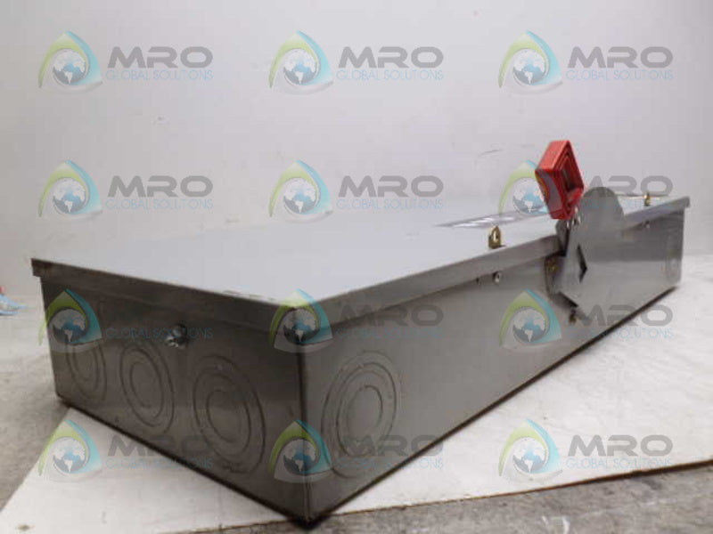 GENERAL ELECTRIC TH3364 SAFETY SWITCH 200A *USED*