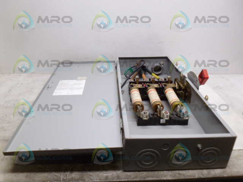 GENERAL ELECTRIC TH3364 SAFETY SWITCH 200A *USED*