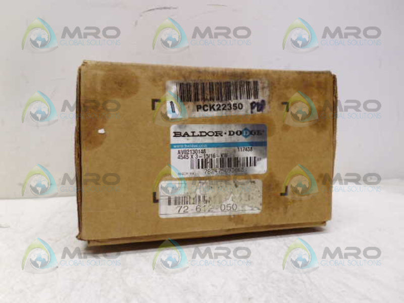 DODGE 117438 4545 TAPER LOCK BUSHING 3-15/16 KW *NEW IN BOX*