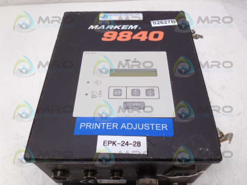 MARKEM IMAJE 9840 INK ROLL PRINTER *USED*