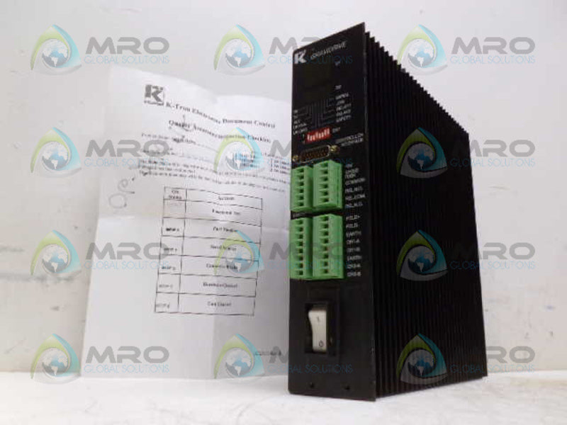 KTRON GRAVIDRIVE 2401-600470-3 DC DRIVE *USED*