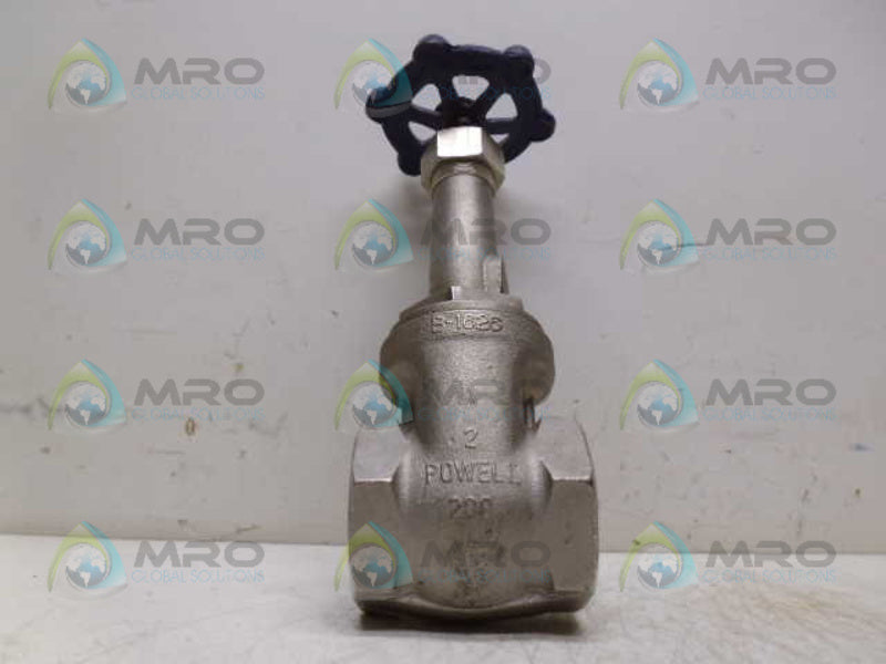 POWELL 1832 GATE VALVE 2" *NEW NO BOX*