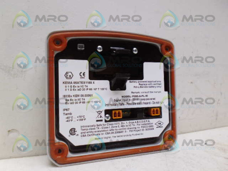 FLUIDWELL F090-A-PL-XI LOOP POWERED INDICATOR *NEW NO BOX*