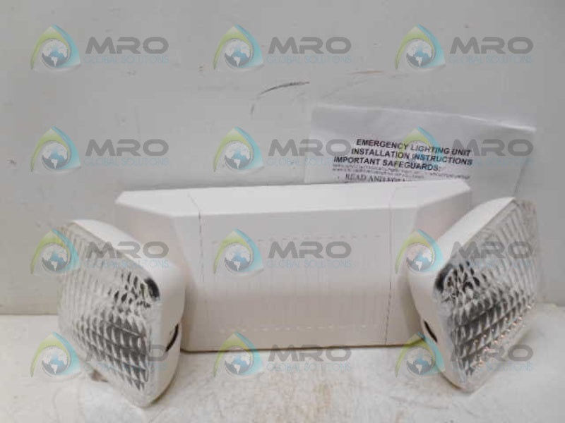 EMERGENCY LIGHTING&POWER EM2 WHITE HOUSING FLOOD LIGHT *NEW IN BOX*