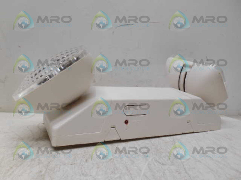 EMERGENCY LIGHTING&POWER EM2 WHITE HOUSING FLOOD LIGHT *NEW IN BOX*