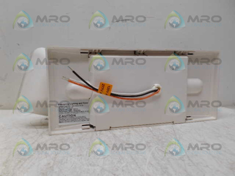 EMERGENCY LIGHTING&POWER EM2 WHITE HOUSING FLOOD LIGHT *NEW IN BOX*