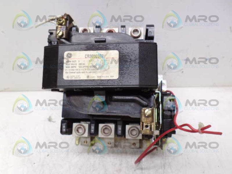 GENERAL ELECTRIC CR305E002 CONTACTOR *USED*