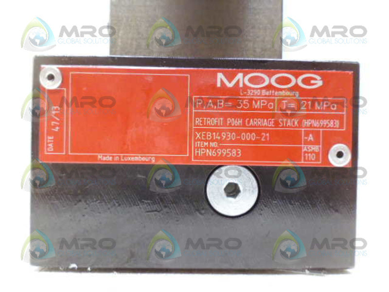 MOOG X820-03PC-001N01 60002440 DIRECTIONAL VALVE *NEW NO BOX*
