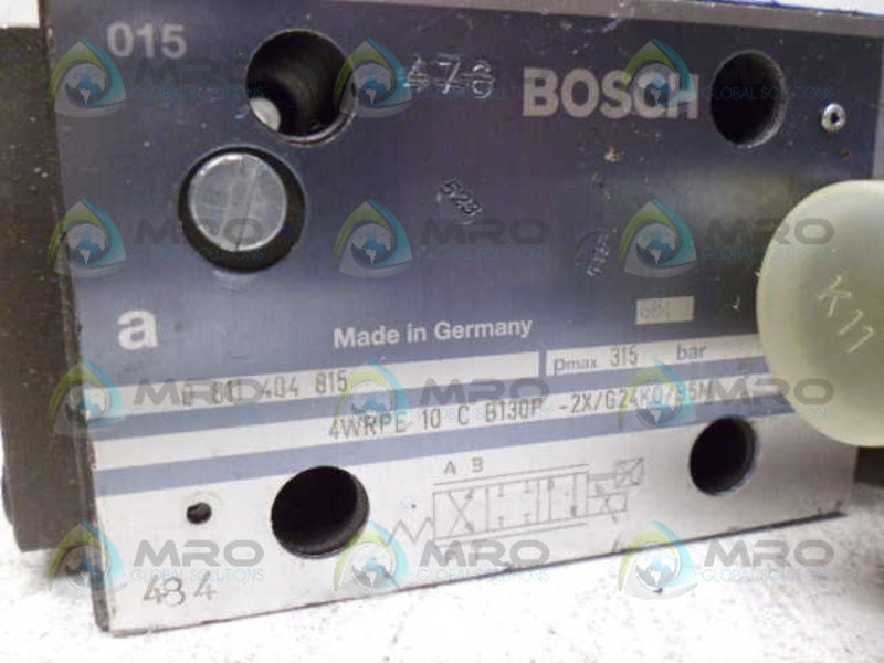 BOSCH 4WRPE10CB130P-2X/G24K0/B5M VALVE *NEW NO BOX*