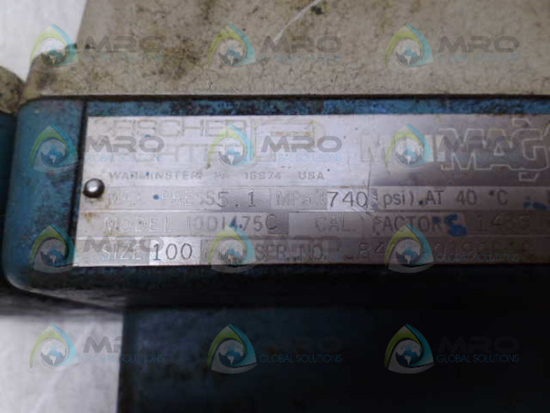 FISCHER & PORTER 10D1475C MINIMAGX *USED*