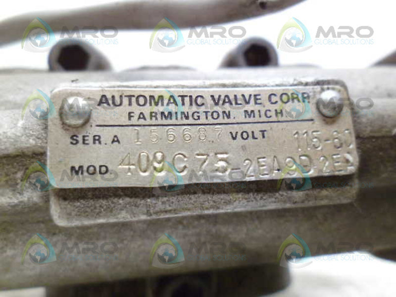 AUTOMATIC VALVE 409C75-2EA9D2EA *NEW NO BOX*