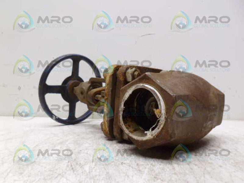 POWELL 2474 400WOG VALVE *USED*