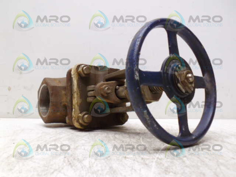 POWELL 2474 400WOG VALVE *USED*