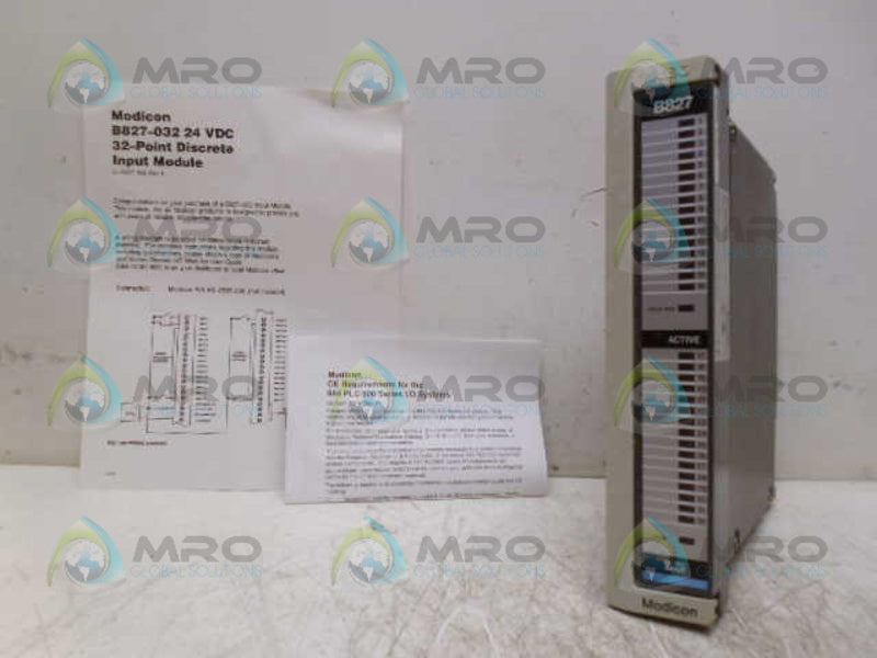 MODICON AS-B827-032 800 I/O 24VDC TRU HI IN 32PT *NEW IN BOX*