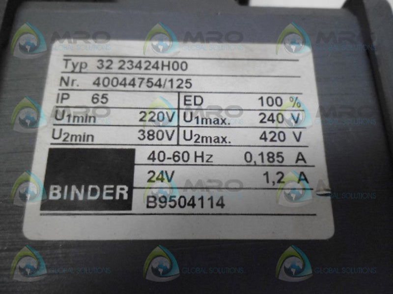 BINDER 3223424H00 BRAKE *USED*