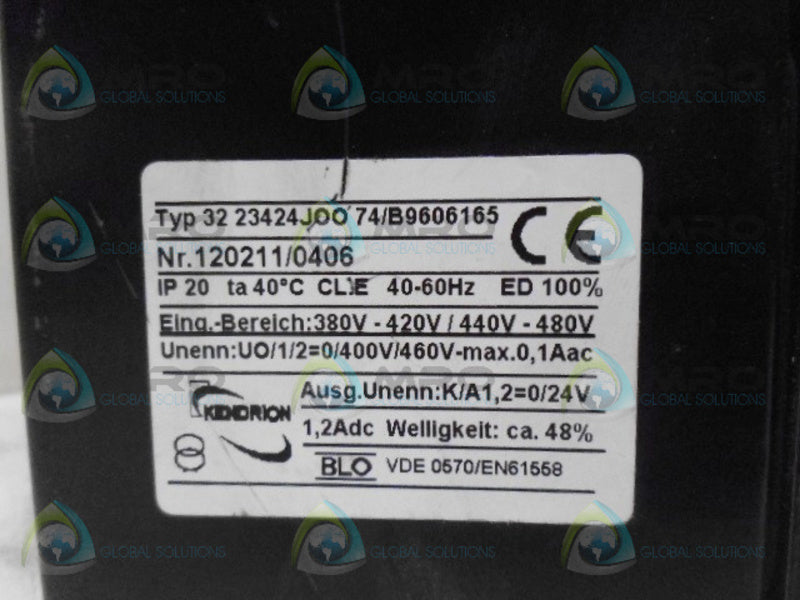 BINDER 3223424J00 74/B9606165 BRAKE *USED*