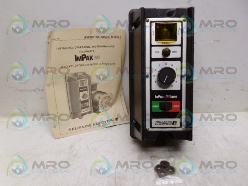 RELIANCE ELECTRIC 8C13 1/4-3/4 REVERSING CONTROL CABINET *NEW IN BOX*