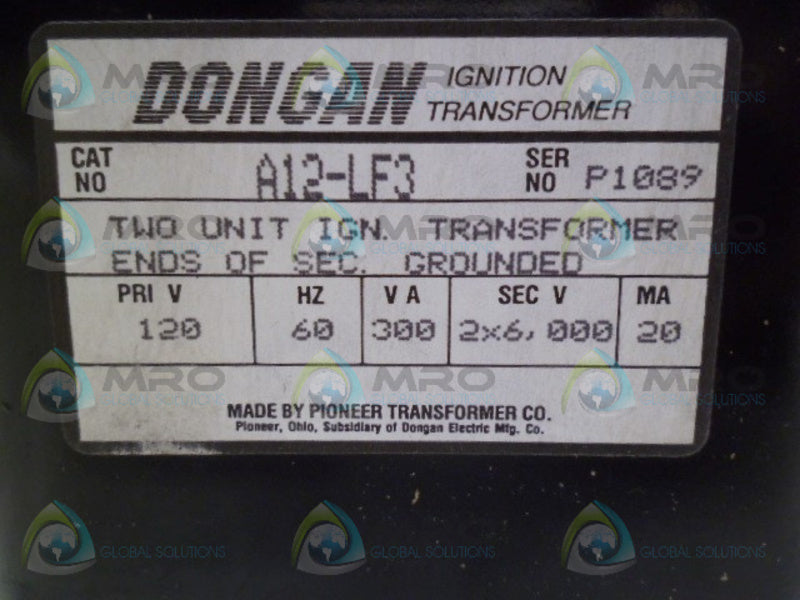 DONGAN A12-LF3 TRANSFORMER *NEW NO BOX*