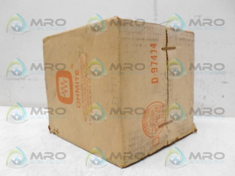 OHMITE P 1265 RHEOSTAT *FACTORY SEALED*