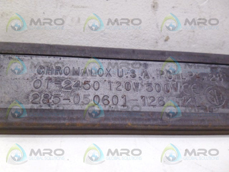 CHROMALOX OT-2450 120V 500W 285-050601 *NEW NO BOX*