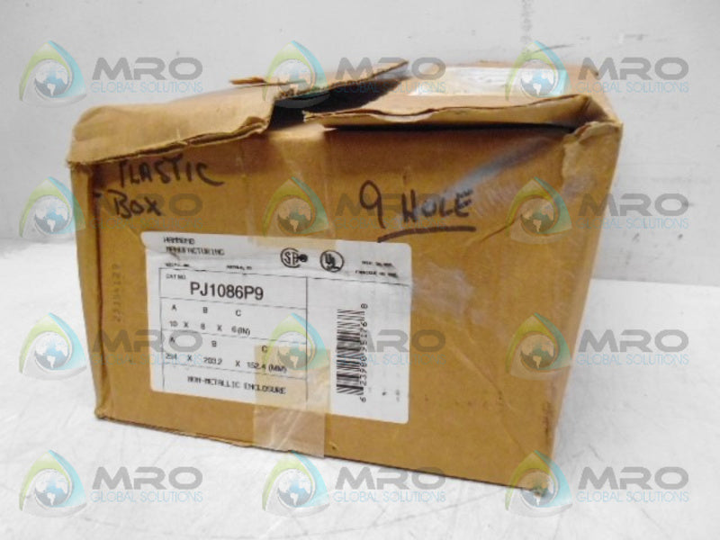 HAMMOND PJ1086P9 NON-METALLIC ENCLOSURE *NEW IN BOX*