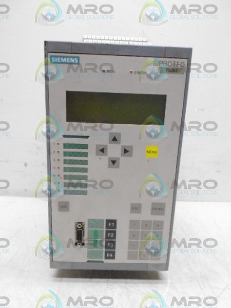 SIEMENS 7SJ6225-2BC90-3FE0/FF SIPROTEC OVER PROTECTIONS RELAY *USED*