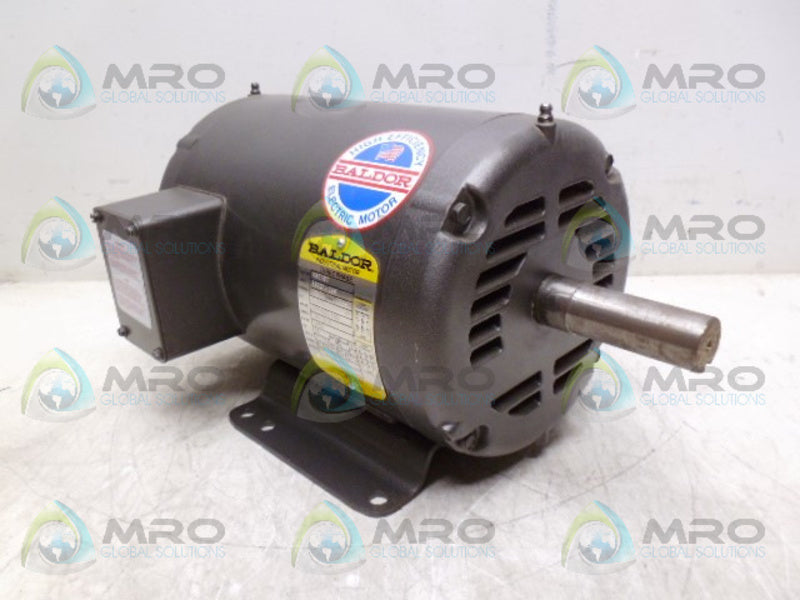BALDOR M3219T 7 1/2DP HP 3450RPM INDUSTRIAL MOTOR *USED*