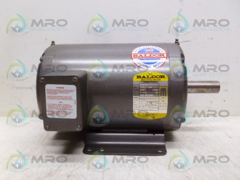 BALDOR M3219T 7 1/2DP HP 3450RPM INDUSTRIAL MOTOR *USED*