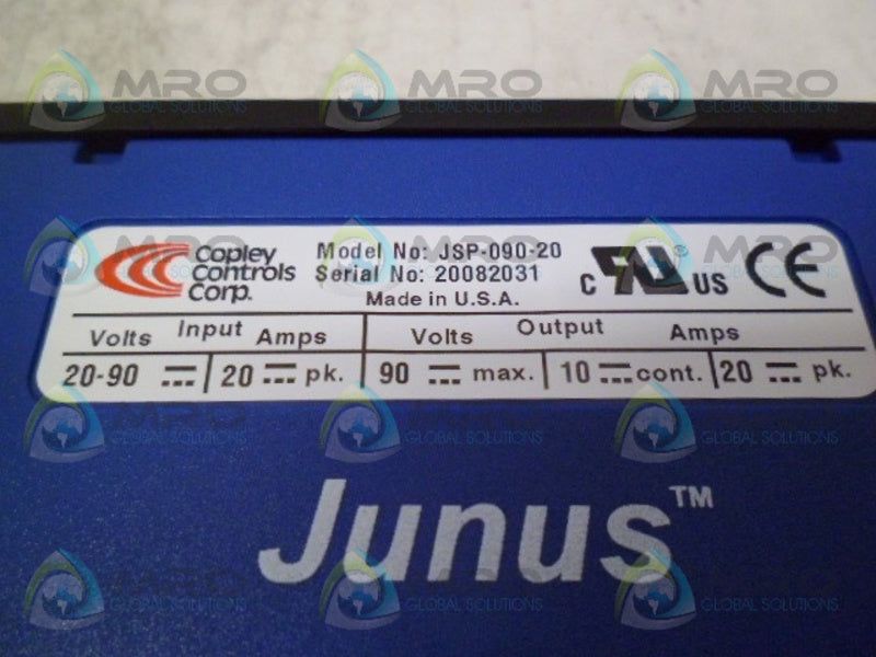 COPLEY CONTROLS JSP-090-20 JUNUS SERVO AMPLIFIER *NEW IN BOX*