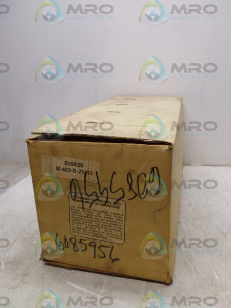 KOLLMORGAN M-403-B-31-B3 BRUSHLESS P.M. SERVO MOTOR *NEW IN BOX*