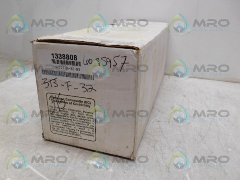 KOLLMORGAN B-106-A-32-B3 BRUSHLESS SERVO MOTOR *FACTORY SEALED*