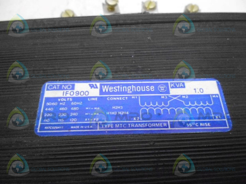 WESTINGHOUSE IF0900 TRANSFORMER UNMP