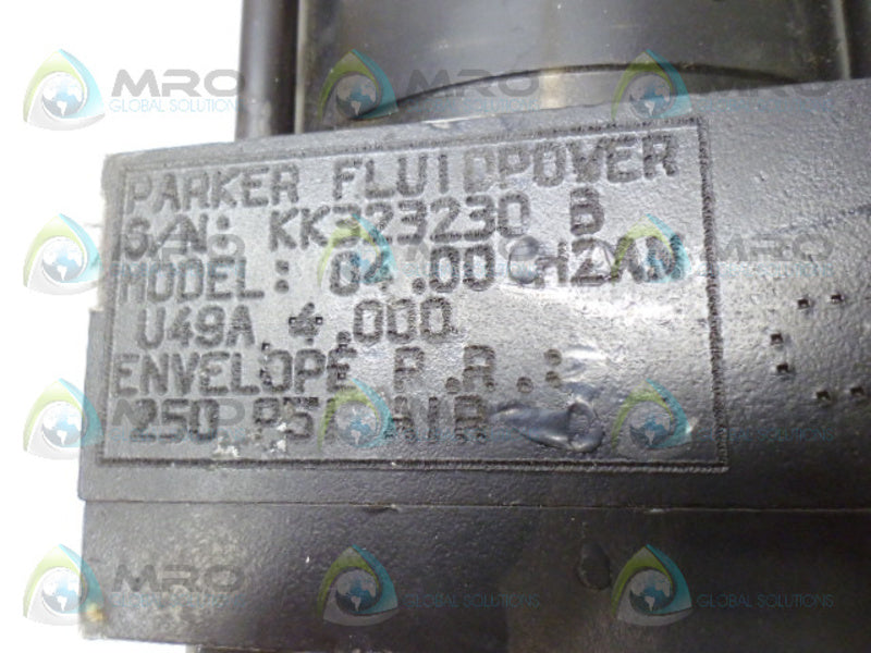 PARKER 04.00H2ANU49A4.000 CYLINDER UNMP
