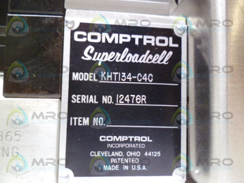 COMPTROL KHT134-C4C SUPER LOAD CELL NSNP