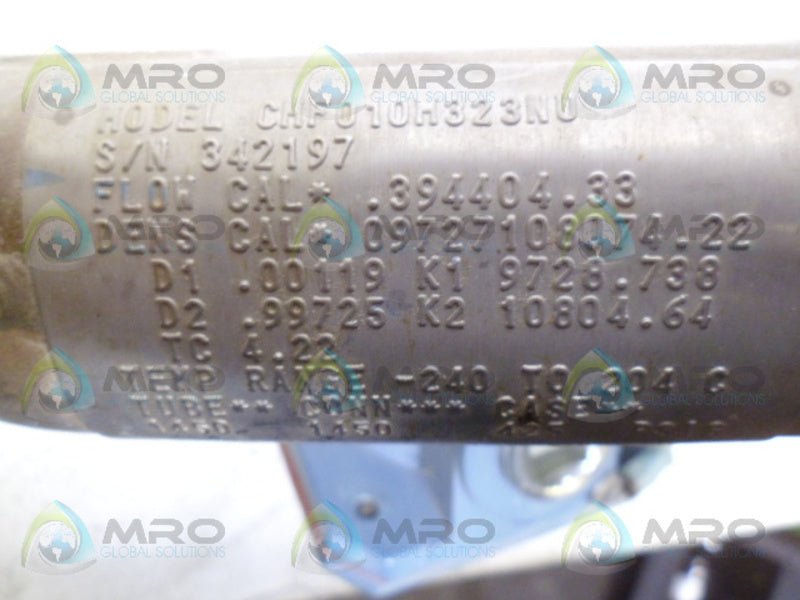 MICRO MOTION CMF010M323NU MASS FLOW SENSOR UNMP