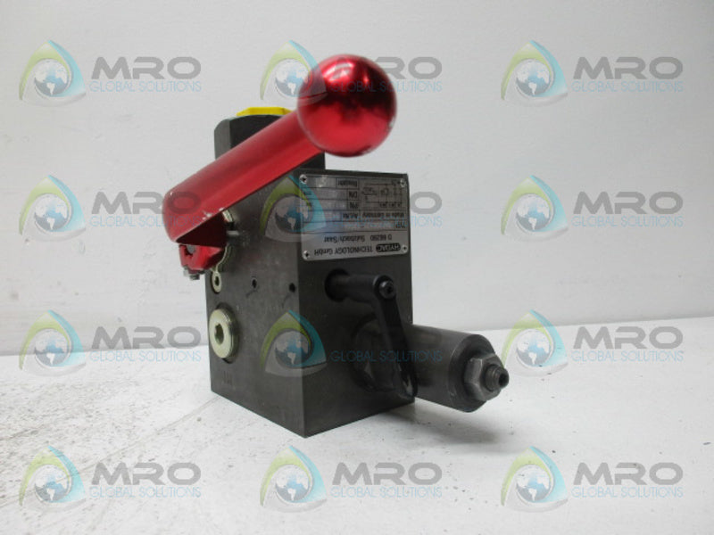 HYDAC SAF20E12Y1T250A SAFETY AND SHUT-OFF BLOCK NSNP