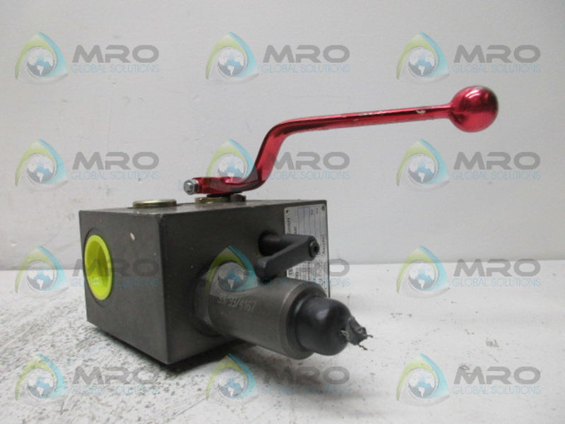 HYDAC SAF20E12Y2T250A SAFETY AND SHUT-OFF BLOCK NSNP