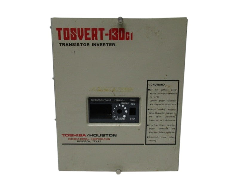 TOSHIBA/HOUSTON VT130G1-2035B0E TRANSISTOR INVERTER UNMP