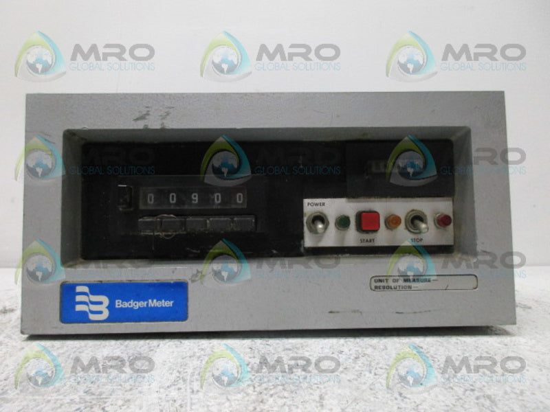 BADGER METER RBC210-1 CONTROLLER UNMP