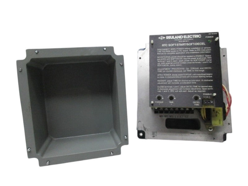 REULAND ELECTRIC RTC-017-246-AN0-E 3HP SOFT START CONTROL UNMP