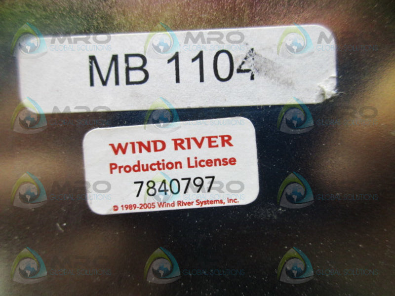 WIND RIVER CX4 1137 MB1104 7840797 UNMP