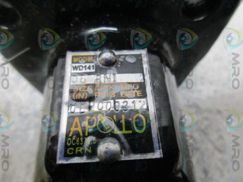 APOLLO WD14106BN1 6" NSMP