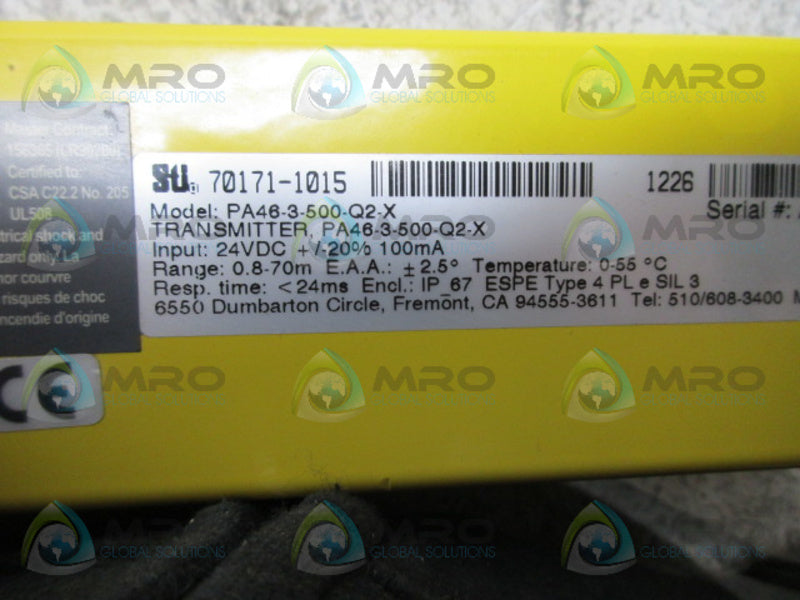 STI PA46-3-500-Q2-X TRASNMITTER UNMP